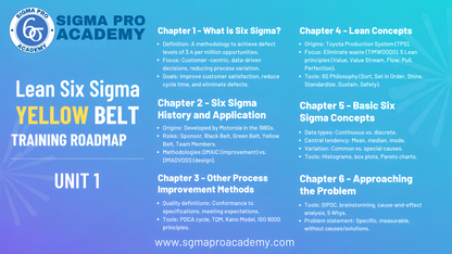 Six Sigma Yellow Belt
